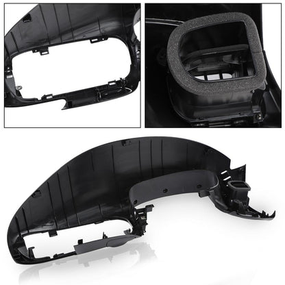 G-PLUS Dash Pad Bezel Compatible with Ford F150 1997-2003 / Ford Expedition 1997-2003 Dash Trim Bezel Replacement Black