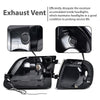 G-PLUS LED DRL Headlights Compatible with Ford Expedition 1997-2002/Fit Ford F150 1998-2003/Fit F250 1997-1999 Bumper Headlamp w/Corner Lamps Clear Lens Chrome Housing Amber Reflector Left & Right
