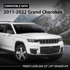 G-PLUS Front Lift Spacers for Jeep Grand Cherokee WK2 2011-2022 Front View