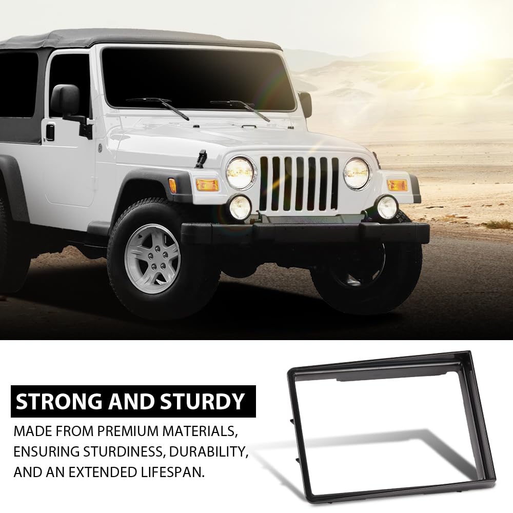 G-PLUS Shifter Boot Bezel Compatible with Jeep Cherokees 1984-1994 Fit Jeep Wrangler 1997-2004