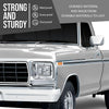 G-PLUS Door Sill Plates w/Screws Pair Compatible with Ford F100 F250 F350 Pickup Truck 1973 1974 1975 1976 1977 1978 1979, Fit Ford F150 Pickup Truck 1975 1976 1977 1978 1979 Silver