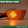 G-PLUS Front Bumper Mounted Side Marker Light Assembly Compatible With 2014-2015 Cruze Diesel/2016 Cruze Limited/2011-2015 Cruze (Driver & Passenger Side)
