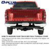 G-PLUS Soft Trifold Truck Bed Tonneau Cover Compatible with Toyota Tundra 2007-2013 5'5" Extra Short Bed