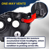 G-PLUS Headlights Assembly, Compatible with 2016 2017 2018 2019 2020 2021 Honda Civic Right bumper Headlamp, Clear lens Chrome Housing Clear Reflector