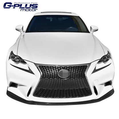 G-PLUS Polyurethane Winglet Aero Front Bumper Lip Splitter Diffuser Compatible with 2014-2016 IS250 IS350 F Sport
