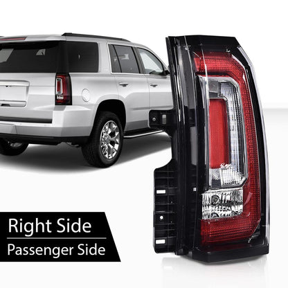 G-PLUS LED BAR Tail Light Taillamp Fit GMC Yukon/Yukon XL 2019-2020,Fit GMC Yukon/Yukon XL (Denali, SLE, SLT) 2015-2018 Rear Right Passenger Side Brake Light Luces Traseras,Faros TraserosAssembly