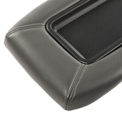 G-PLUS Center Console Lid Repair Kit Compatible with Chevy Silverado Suburban Tahoe Sierra Yukon 1999-2007 GM Part 19127364 19127365 19127366 Lid Arm Rest Latch Dark Gray