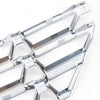 G-PLUS Grille Insert Chrome Snap On Front Lower Compatible With Chevy Silverado 1500 2016-2018 Chrome Inserts Grille