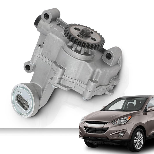 G-PLUS Engine Oil Pump Compatible with 2010-2013 Kia Forte Koup /2011-2013 Tucson /2013 Kia Forte5 /2010-2013 Kia Forte 2.0L 1998CC 122CU. IN. L4 DOHC 213102G011, 213102G010