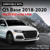 G-PLUS Front Right Wheel Flare Opening Molding Arch Trim Compatible with Audi Q5 Base 2018-2020, Not Fit SQ5 or Q5 S-line Fender Flare Passenger Side 80A853718EGRU