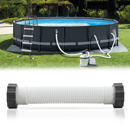 G-PLUS 11388 Pool Sand Filter Pump Hose Compatible with Intex Pool Sand Filter Pumps & Saltwater Systems 14 Inch Using 1.5 Connections 26371CA 26371EH 28647EG SF60110-2