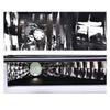 G-PLUS LED DRL Headlights, Compatible with 1992 1993 1994 1995 1996 Ford Bronco F150 F250 F350,Fits Models with Halogen Headlights Only,Bumper Headlamp, Clear lens Chrome Housing Amber Reflector