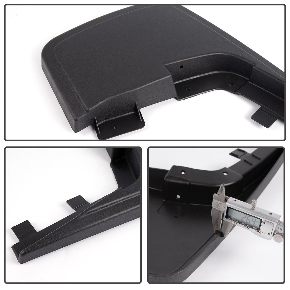 G-PLUS Mud Flaps W/O Fender Flares Compaitble with Ford F150 2015 2016 2017 2018 Front Rear Splash Mudguards