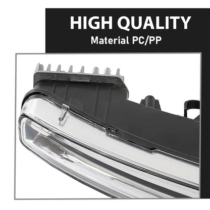 G-PLUS Right LED Fog Lamps DRL Daytime Running Lights, Compatible with Porsche Cayenne 958 2015-2017, Passenger Side, 95863118230