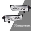 G-PLUS LH & RH Front LED Fog Lights Lamp US NEW 2 Pcs Compatible with 2018-2021 BMW X5/X6/X7 /2018 2019 2020 2021 BMW G05/G06 /G07 Fog Lamp Accessories neblineros para autos delantero faros antiniebla