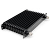 G-PLUS AN10-10AN Universal Engine Aluminum Transmission Racing Oil Cooler (Black, 15 Row Japanese-Style)