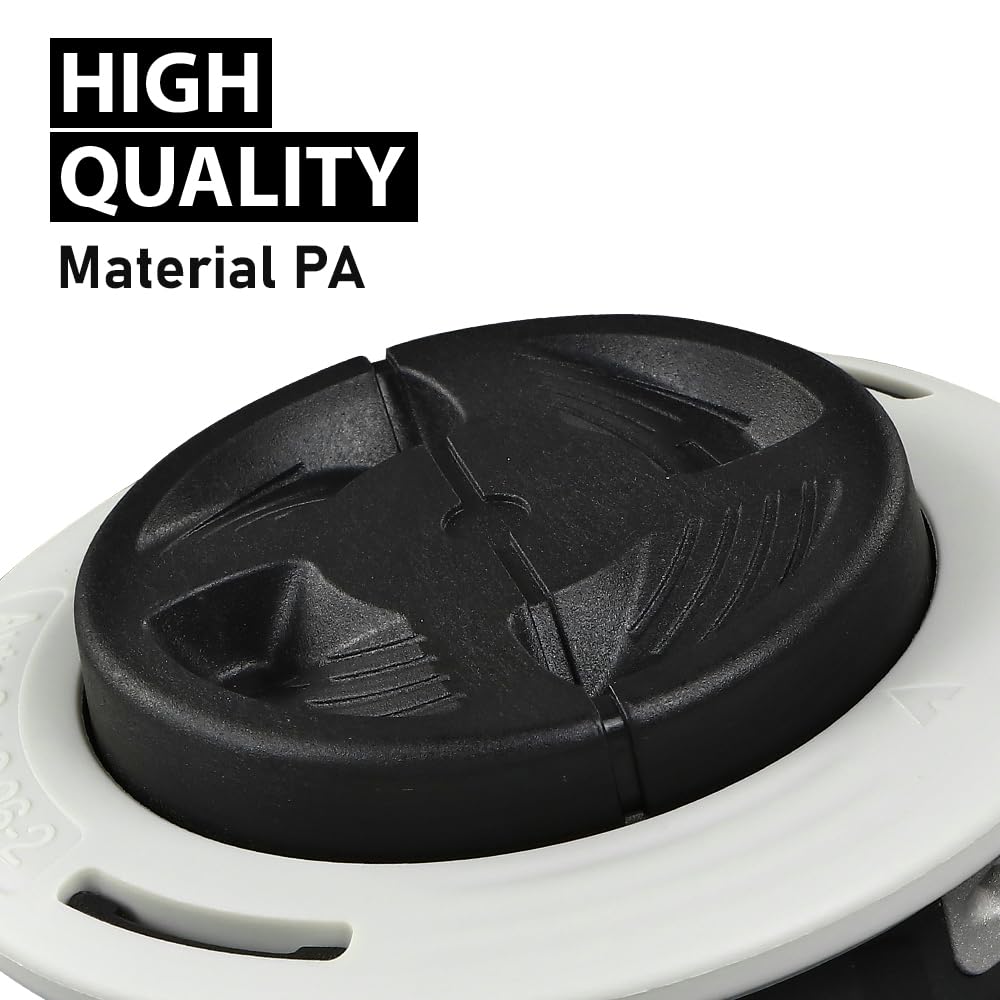 G-PLUS 5pcs C26-2 Trimmer Head Replacement Auto Cut Fit Stihl FS55, FS56, FS70, FS80, FS85, FS87, FS89, FS90, FS91, FS94, FS100, FS111, FS120 Black and White