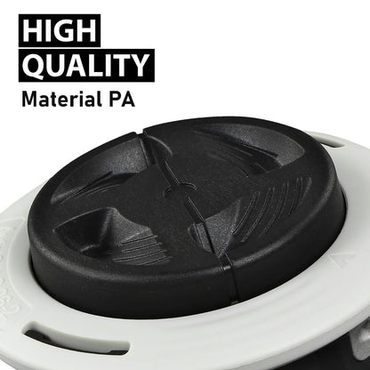 G-PLUS 5pcs C26-2 Trimmer Head Replacement Auto Cut Fit Stihl FS55, FS56, FS70, FS80, FS85, FS87, FS89, FS90, FS91, FS94, FS100, FS111, FS120 Black and White
