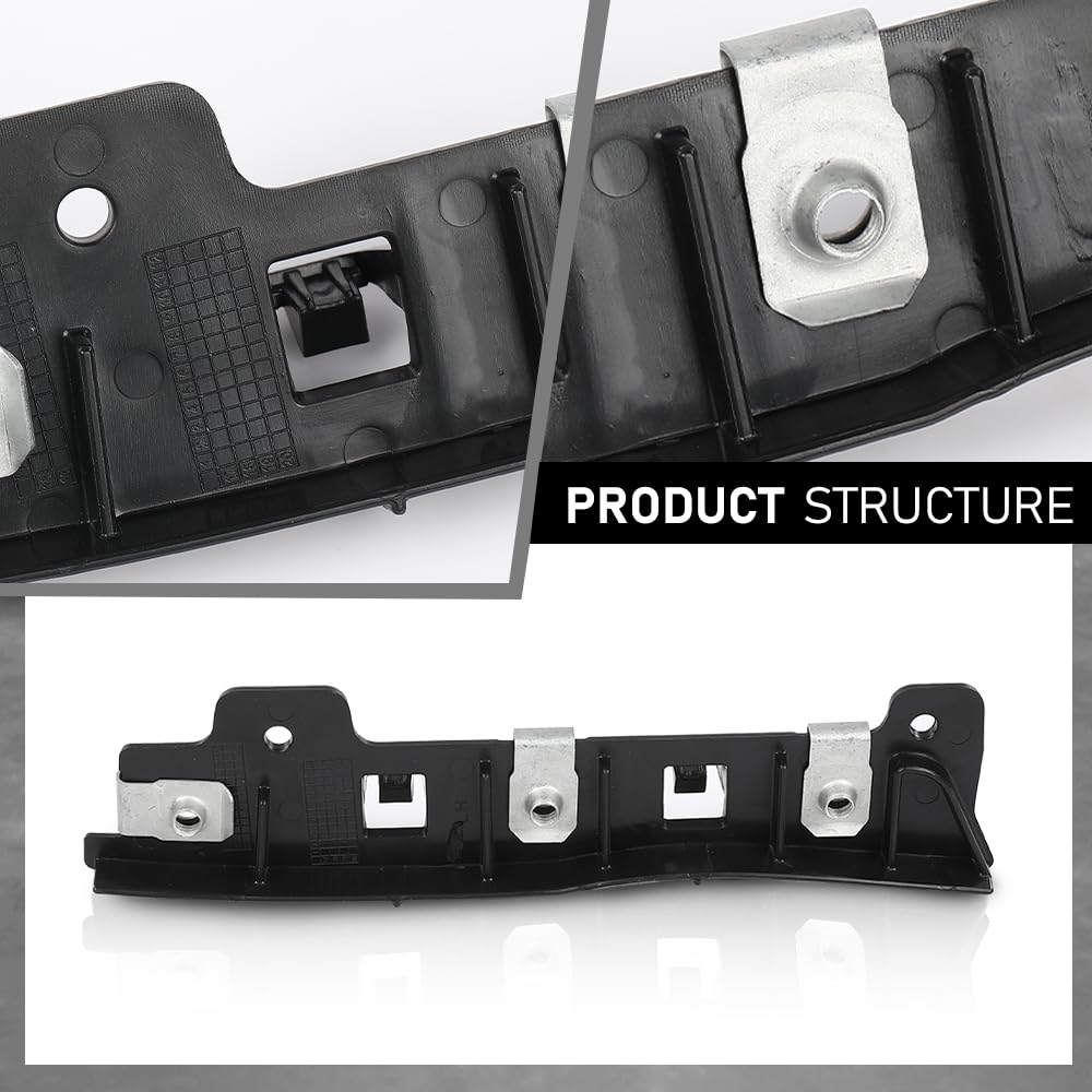 G-PLUS Pair Front Bumper Bracket, Compatible with Ford Escape 2017-2019, LH & RH 2PCS, FO1042151, FO1043151
