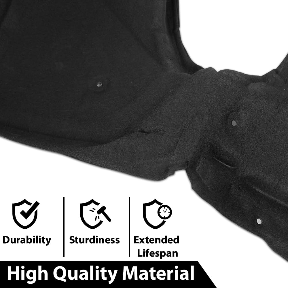 G-PLUS Front Fender Liner Right Passenger Side Compatible with Chevy Malibu L 2019-2021/Fit Chevy Malibu Premier 2019-2022/Fit Chevy Malibu (submodel: LS, LT, RS) 2019-2023 84506559 GM1249301