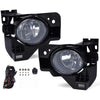 G-PLUS Driving Fog Lights Compatible with 2009-2014 Nissan Maxima Only, Clear Bumper Fog Lamps A pair W/Bulbs + Switch Harness Kit