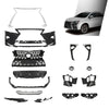 G-PLUS Front Bumper Kit 18PCS, Compatible with 2013-2015 LX RX350 RX450h to 2020+ RX TRD Style