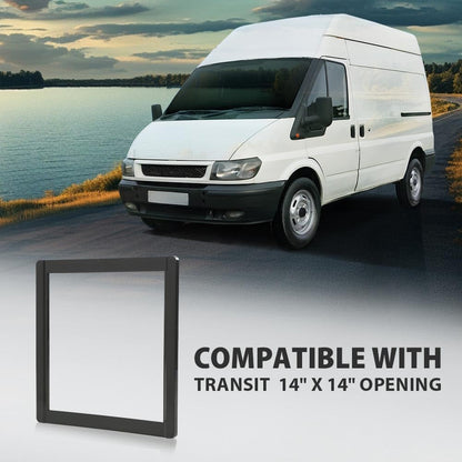 G-PLUS High & Mid Roof Vent Adapter Compatible with Ford Transit 14" x 14" Opening
