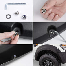 G-PLUS Fender Hardware Kit for Ford Universal Stainless Steel Black Product Image