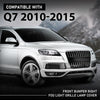 G-PLUS Right Front Bumper Right Fog Light Grille Lamp Cover Compatible with Audi Q7 Sportback 2010-2015 4L0 807 676 C, 4L0807676C