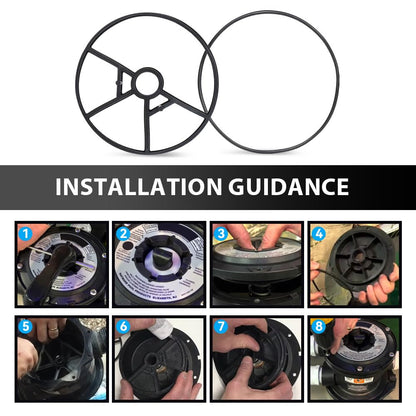G-PLUS Spider Gasket & Cover O-Ring Kit Compatible with Hayward Vari-Flo Valve SPX0714CA SP0714T