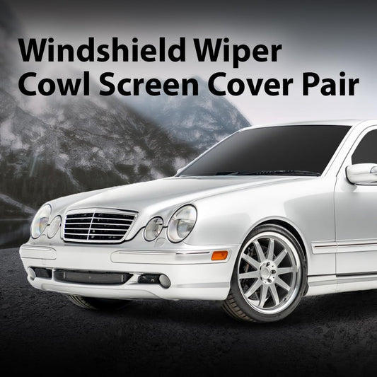 G-PLUS Windshield Wiper Cowl Screen Cover Pair Compatible with Benz W210 E-Class E320 E300 E430 1995-2003 2108311058, 2108310958