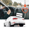 G-PLUS JDM Tsurikawa Ring Heart Subway Train Bus Car Handle Hand Straps Drift Charm,Rear Bumper Warning Ring (Orange)