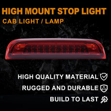 G-PLUS LED 3rd Brake Light for Chevy Silverado GMC Sierra 2014-2018 Chrome Housing Red Lens Product Details