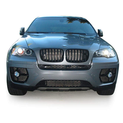 G-PLUS Front Headlight Lenses Cover Compatible with 2008-2014 X6 E71,Left & Right Side Replacement A Pair Clear Lens