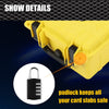 G-PLUS Graded Card Storage Box Fit BGS PSA SGC FGS Weatherproof Graded Sports Trading Cards Box(Small, Orange & Black)