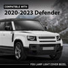 G-PLUS Front Fog Light Lamp Cover Left and Right Pair Compatible with Land Rover Defender 90 110 130 2020-2023