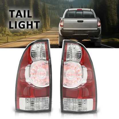 G-PLUS LED Rear Tail Lights Assembly Brake Lamps Left+Right Pair Compatible with Toyota Tacoma 2005-2015 8155004150 Luces Traseras