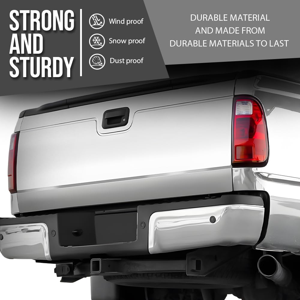 G-PLUS Rear Bumper Mounting Bracket Pair Compatible with Ford F250 F350 Super Duty 1999-2016 F81Z17788AA FO1166193 Black