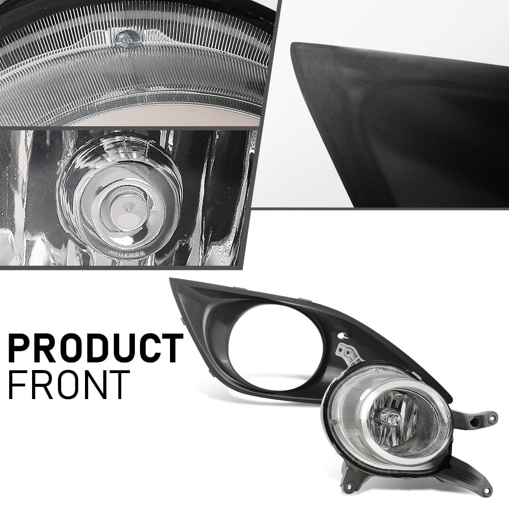 G-PLUS Front Right Fog Light Lamps Assembly, Compatible with Hyundai Veloster Turbo 2013-2016, Passenger Side, 865242V500, 86524 2V500