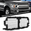 G-PLUS Upper Radiator Grille Air Shutter Control Assembly Black w/o Actuator Motor Controller Compatible with Ford F150 2018-2020 Pickup Truck/NOT fit Ford Raptor Truck JL3Z8475D