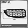 G-PLUS Front Upper Grille Compatible with BMW 4 Series F32 F33 F36 F82 2014 2015 2016 2017 2018 Glossy Black