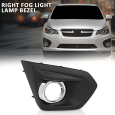 G-PLUS Fog Light Bezel for Subaru Impreza 2012-2014 Chrome Right Side Product Details