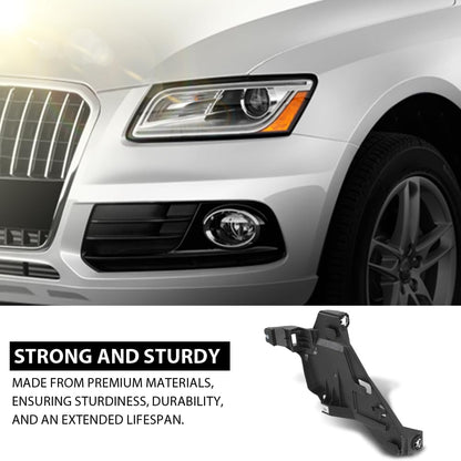 G-PLUS Front Left Headlight Bracket Compatible with Audi Q5 2.0T 2013-2016/3.0L V6 Diesel Turbocharged 2014-2016/3.0L V6 Supercharged 2013-2017, Fit SQ5 3.0L 2014-2017, Headlamp Support Driver Side