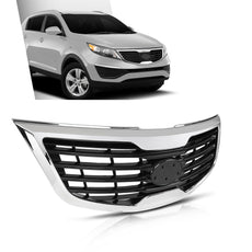 G-PLUS Bumper Grille for Kia Sportage 2011-2012 Chrome Trim Product Features