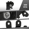 G-PLUS LED Front Bumper Fog Light Lamp Left Driver Side Compatible with LX GX460 2014-2023 8122060110 Black