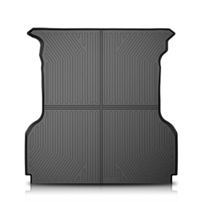 TPE Truck Mats, Compatible with Ford F150 2004-2014 with 5.5FT Bed, All Weather Full Cover Protection, Black Cargo Liner Interior Accessories