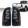 G-PLUS LED Tail Lights Assembly, Fit Toyota Tacoma 2005-2015 Rear Brake Lamps,Left & Right 8155004150, 8156004150,Smoky Lens Black Housing Luces Traseras