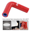 G-PLUS Red Radiator Silicone Hoses Compatible with Ford Mustang 1964-1968
