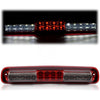 G-PLUS LED Third Brake Light Compatible With Chevy Silverado GMC Sierra 1500 2500HD 3500 1999-2006,3RD Cargo LED Tail Lamps Chrome Housing Red & Smoky Lens
