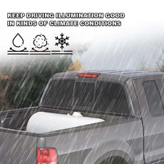 G-PLUS 3rd Brake Light for Ford F150 Explorer 2004-2008 Red Housing Side View